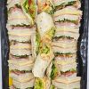 4079898033 Sandwich Platter- a mix of 10 Gourmet Sandwiches